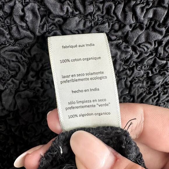 Mara Hoffman Mona Strapless Scrunch Rosette Midi Dress - Picture 6 of 8